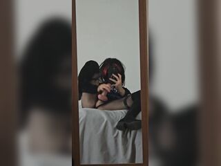 Femboy Jerks Off Previous to Class