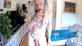 Spanish Shemale Whore Carla Compilation of Nipple Punishment