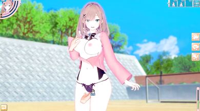 [Hentai Game Koikatsu! ]Have sex with Big tits Vtuber Suzuhara Lulu.3DCG Erotic Anime Video.