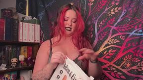 Goth girl tries 10 inches!!