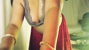 Sexy Girl Open Bra Press Boobs Pinch Nipple Pussy Fingering.