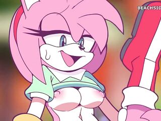 Sonic the Hedgehog: Amy Rose X Amy Scissoring [Beachside Bunnies & Senshion] (5-twenty-2024) (Lesbo Selfcest/Classic & Modern/Sonic Generations)