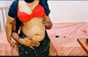 Kerala Stepmom Seducing Her Stepson and Fucking Hard Cowgirl Position