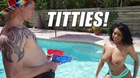 Hot - Vollbusige Ebenholz-Hottie Katt Garcia Nimmt Schwanz Auf BTRA