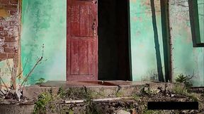 Violet In Lilac Pissing