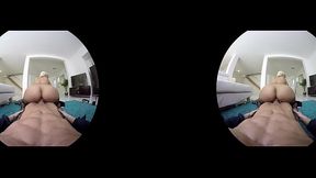 Dirty Latina Maid, Bridgette B., Fucks Your Dick Clean in VR