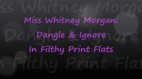 Whitney Morgan: Filthy Printed Flats Dangle & Ignore