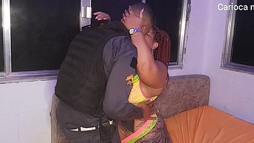 Bbw fudendo com milico