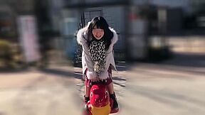 [amateur Individual Shooting] [oral Ejaculation] Tokyo Walk!! First Anal Punishment