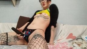 Super Horny Masturbation and Intense Orgasm