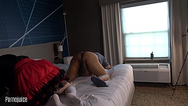 Deaf Anime White Girl gets BBC Ass Cream then ests his ass