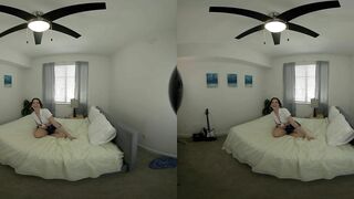 Stepsister tests stepbrother's fucking skills