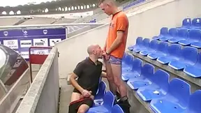 Fucked By Arab In Stadium Football