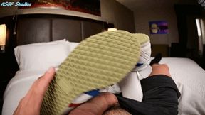 FJ Goddess CUM CHALLENGE! Sneaker, sockjob, FOOTJOB extravaganza! Xtreme FEET AND TOE TEASE! - MP4