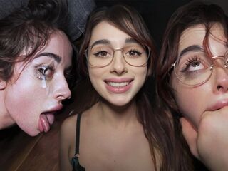 Daddys Floor Licking Floozy - That babe Made Him Cum in Her Eyes