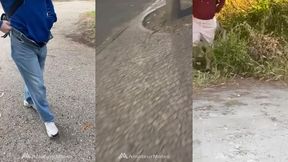 compilation of amateur boys flashing their cock in the street