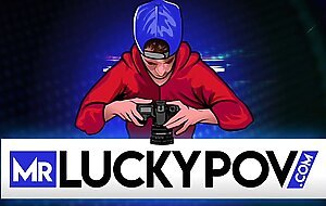 PERFECT HANDJOB AND TITFUCK WITH TEENAGE LENNA LUX - MRLUCKYPOV