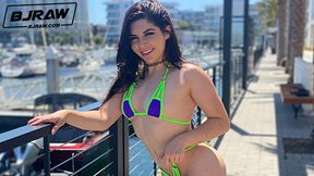 BJRAW &ndash; Keira Croft is hot and bothered