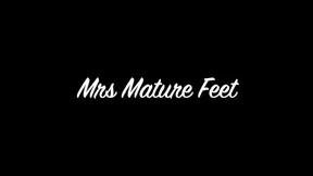 Mrs. Mature Feet and her Friend FJ Cock play 508
