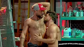 Muscular Fuck Frenzy - Sir Peter Spits, Rims, And Barebacks Heath Halo Raw