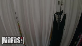 Liv Wild's Teen (18+) Transformation in the Changing Room