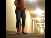 spider cums in hotel hall