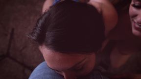 needy whores angel and gabby fucked rough
