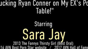 Sara Jay featuring Ryan Conner and Sara Jay's milf porn