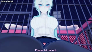 Yukino Mifuyu from Hitozukiai Ga Nigate Gives You A Footjob Hentai POV