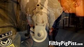 Gay deviants tie up their humiliated friend for a spank