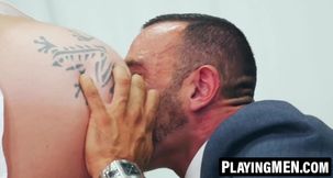 Dani Robles and Nicholas Bardem's ramming and blowjob