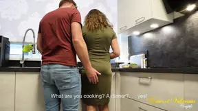 Stepmom Seduced in the Kitchen and Fucked!