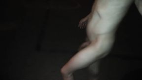 Naked Outdoors and Cum