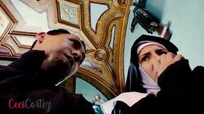 sor raymunda - religiosa confieza sus suenos humedos y cae en pecado con sacerdote