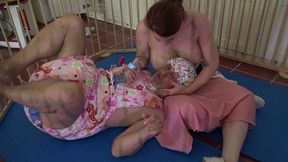 adult baby tit mommy