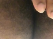College teen creams out of his ass in secret with dildo