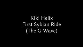 Kiki Helix - First Sybian Ride (The G-Wave)