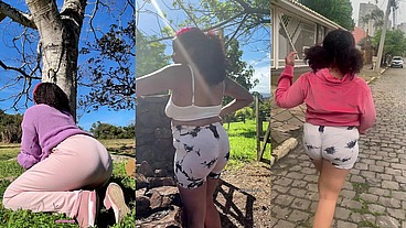 Public Farts Compilation in The Streets, Hiking and Camping Risky and Ass Flashing