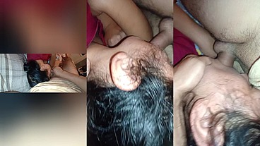 My girl Cleopatra sucks my dick and I cum in her mouth