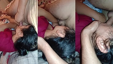 My girl Cleopatra sucks my dick and I cum in her mouth