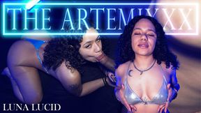 Petitie Big Booty Latina Luna Lucid takes Artemfuq6 huge cock deep in her wet creamy pussy