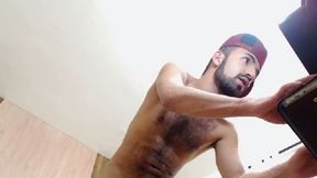 Tommy Jordan Jerks Off on the Bed