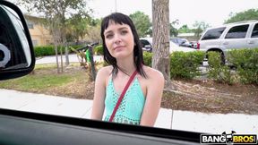 Bangbros - Aspiring Model Aria Haze Fucks for the Job Getting a Facial as a Bonus