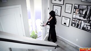Stud pummeling this milfs soak coochie from below