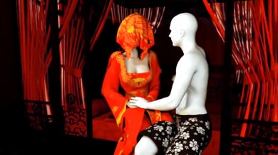 Newlywed bride consummates her marriage with the neighbor in uncensored 3D anime fantasy