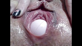 Awesome pussy coltrol, HD ball play