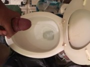 Quick Bathroom Cumshot