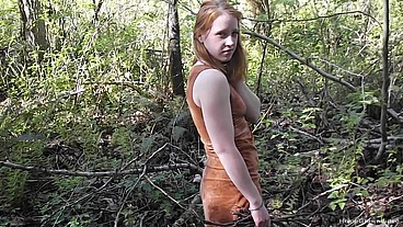 Hairy Pussy In The Woods
