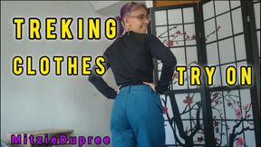 MitzieDupree - Hiking clothes try on