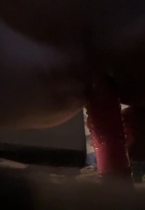 Nice and well-behaved via cam on the dildo for daddy squirted while my horny daddy gave me instructions to fuck 💦 me for him with the dildo